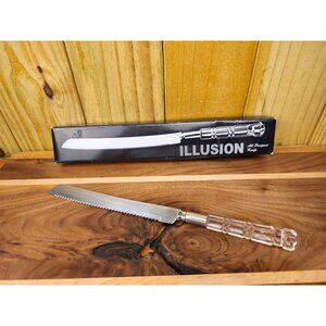 Vintage Illusion All Purpose Knife With Acrylic Handle & Stainless Steel Blade